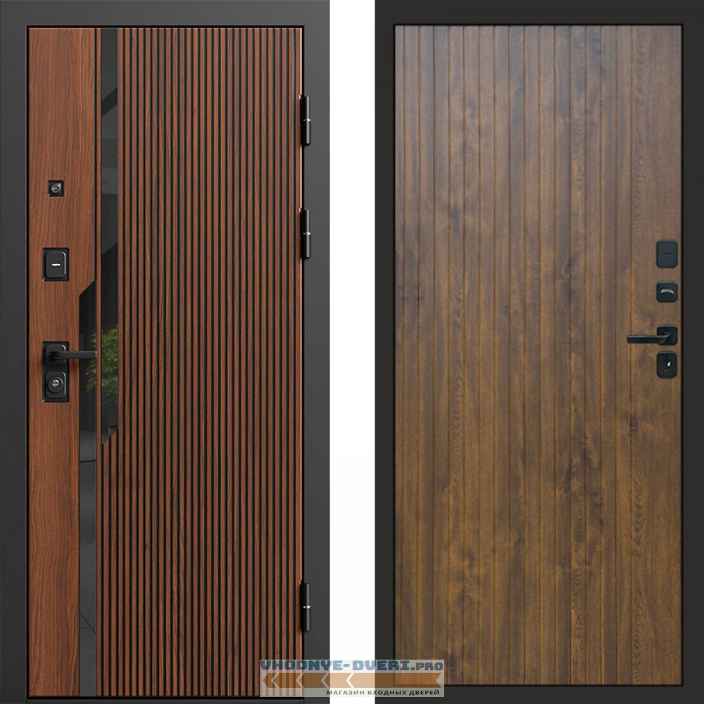 Дверь Termo Door Флекс Бетон Flat Дуб